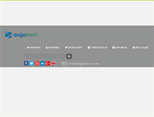 Tablet Screenshot of dogatarim.com